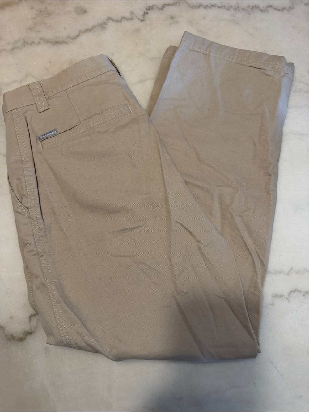 Classic Men's Chino Pants in Light Khaki